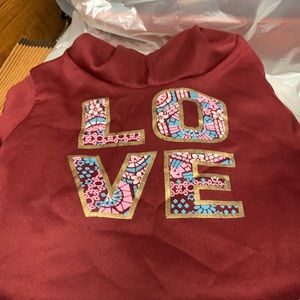 Wishful Park Girls Hoodie Size Large